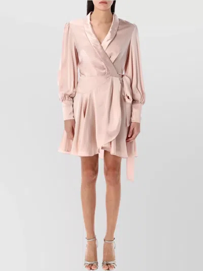 ZIMMERMANN SILK MINI DRESS WRAP