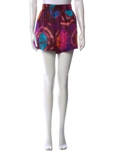Pre-owned Zimmermann Silk Mini Shorts In Neutral