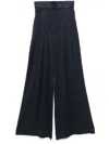 Zimmermann Women's Silk Palazzo Pants In Blue