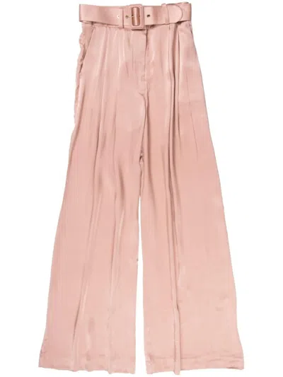 ZIMMERMANN SILK PALAZZO PANTS