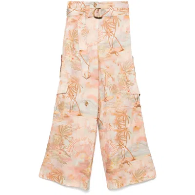 ZIMMERMANN SILK PANTS