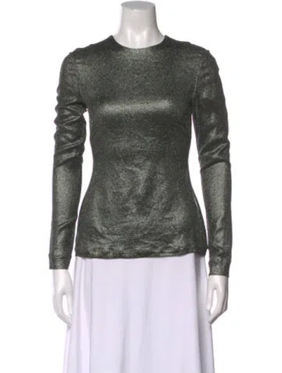 Pre-owned Zimmermann Silk Patterned Top