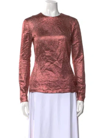 Pre-owned Zimmermann Silk Printed Sweatshirt In Orange