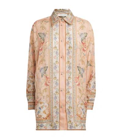 ZIMMERMANN ZIMMERMANN SILK ROSELIGHT SHIRT