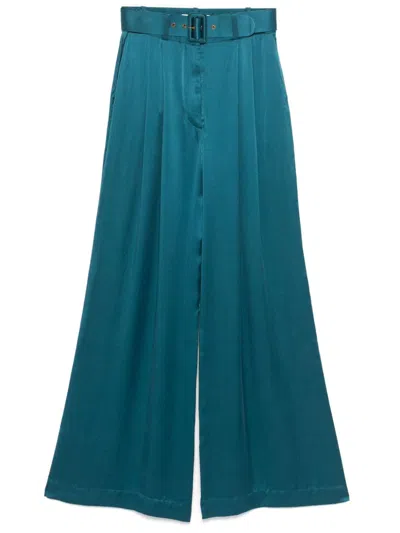 ZIMMERMANN SILK TROUSERS