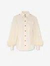 Zimmermann Silk Utility Shirt In Neutral
