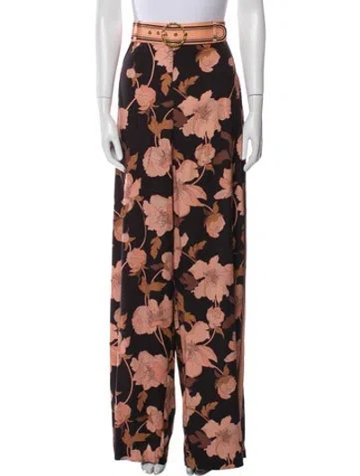Pre-owned Zimmermann Silk Wide Leg Pants