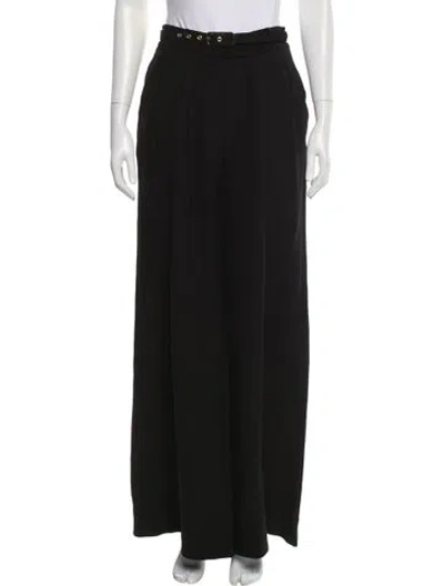 Pre-owned Zimmermann Silk Wide Leg Pants W/ Tags In Black