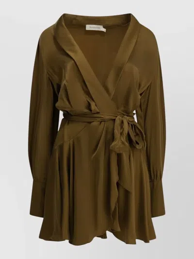 Zimmermann Silk Wrap Blouse