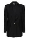 Zimmermann Single-button Notched Blazer In Black
