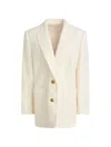 Zimmermann Single-breasted Blazer In Red