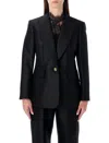 Zimmermann Single-button Notched Blazer In Black