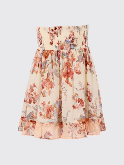Zimmermann Skirt  Kids Color Multicolor In Neutral