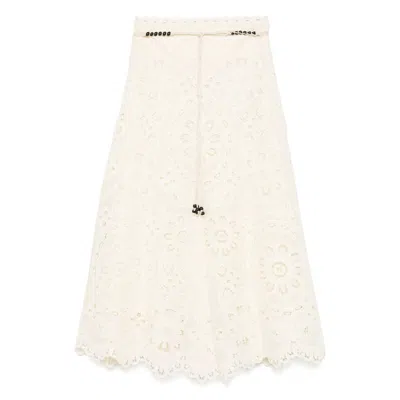 Zimmermann Skirt In Neutral