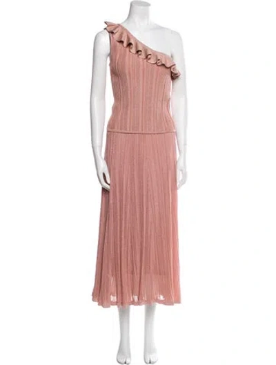 Pre-owned Zimmermann Skirt Set In Pink