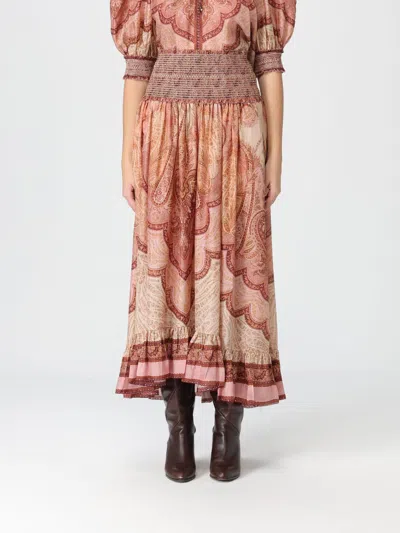 ZIMMERMANN SKIRT ZIMMERMANN WOMAN COLOR RED