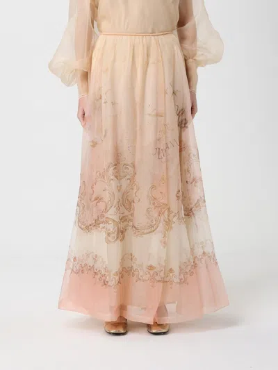 Zimmermann Skirt  Woman Color Beige In Neutral