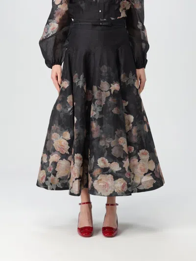 ZIMMERMANN SKIRT ZIMMERMANN WOMAN COLOR BLACK,G44231002