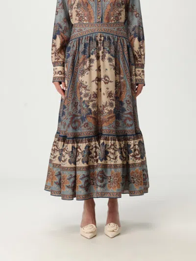 ZIMMERMANN SKIRT ZIMMERMANN WOMAN COLOR BLUE,H08994009