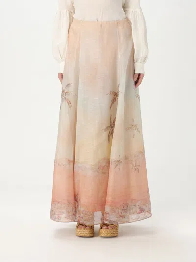 ZIMMERMANN SKIRT ZIMMERMANN WOMAN COLOR GREY,G68166020