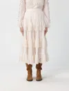 Zimmermann Skirt  Woman Color Ivory In Red