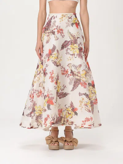 ZIMMERMANN SKIRT ZIMMERMANN WOMAN COLOR MULTICOLOR,F15529005