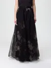 Zimmermann Skirt  Woman Color Multicolor In Black
