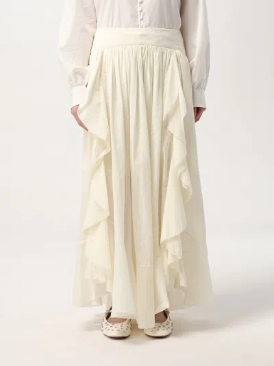 ZIMMERMANN SKIRT ZIMMERMANN WOMAN COLOR WHITE,G43954001