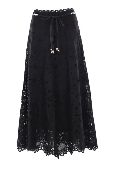 Zimmermann Skirts In Black