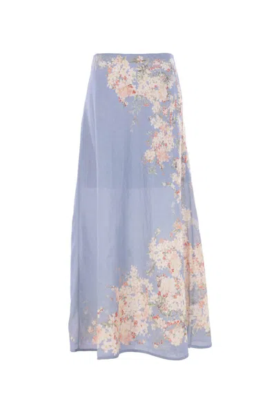 Zimmermann Skirts In Blue
