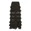 Zimmermann Metallic Black Cotton Skirt In Black