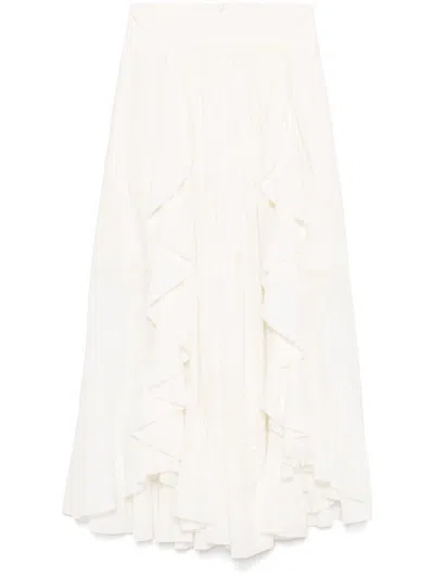 Zimmermann Skirts White