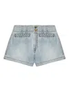 Zimmermann Skylark Shorts In Blue