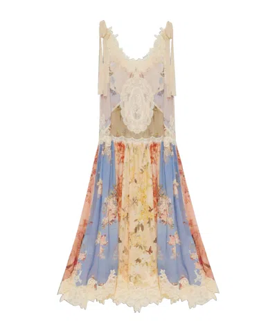 Zimmermann Sleeveless Dress In Multi
