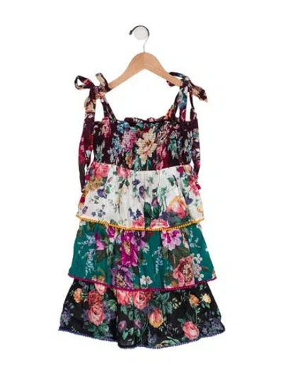 Pre-owned Zimmermann Babies' Sleeveless Dress In Multi