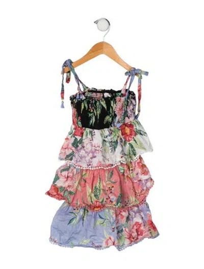 Pre-owned Zimmermann Babies' Sleeveless Dress In Pink