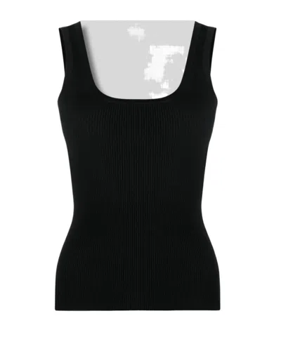 Zimmermann Sleeveless Vest In Black