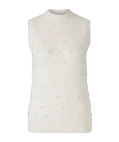 Zimmermann Sleeveless Vest In White