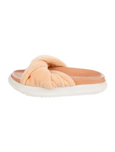 Pre-owned Zimmermann Slides In Neutrals