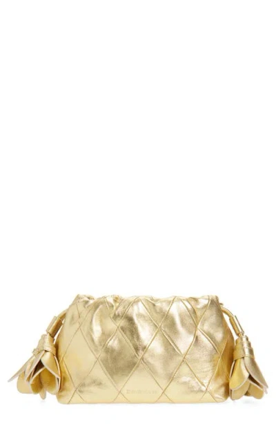 Zimmermann Small Cloud 91 Clutch In Gold