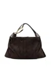 Zimmermann Small Hobo Shoulder Bag In Brown