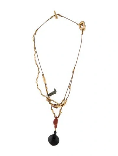 Pre-owned Zimmermann Solara Charm Necklace, 20" In Multi