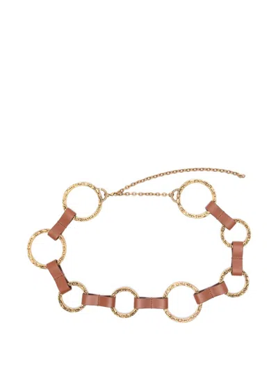 Zimmermann Solena Chain Belt In Brown
