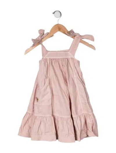 Pre-owned Zimmermann Babies' Solid Sleeveless Dress In Pink
