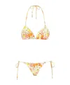 Zimmermann Solstice Mini Tri Bikini In Multi