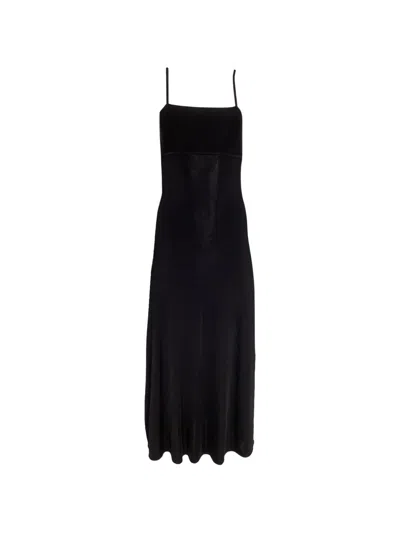 Pre-owned Zimmermann Square-neck Dress In Black