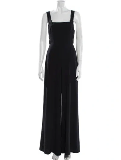 Pre-owned Zimmermann Square Neckline Jumpsuit In Gray