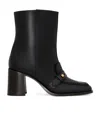 Zimmermann Square-toe Ankle Boots In Multi