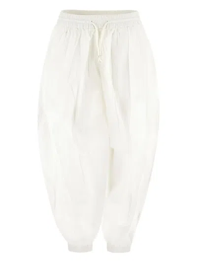 Zimmermann Hose Mit Geradem Bein In White