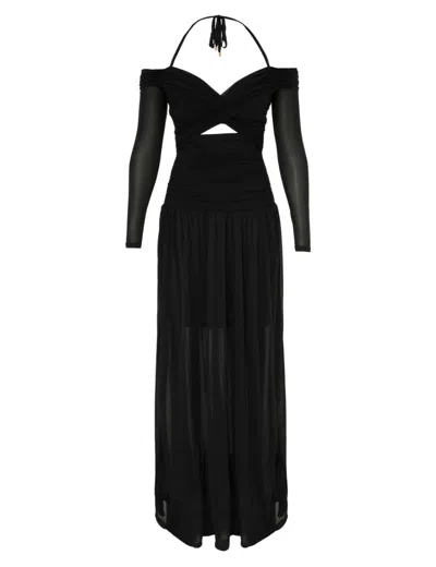 Zimmermann Strapless Dress In Black